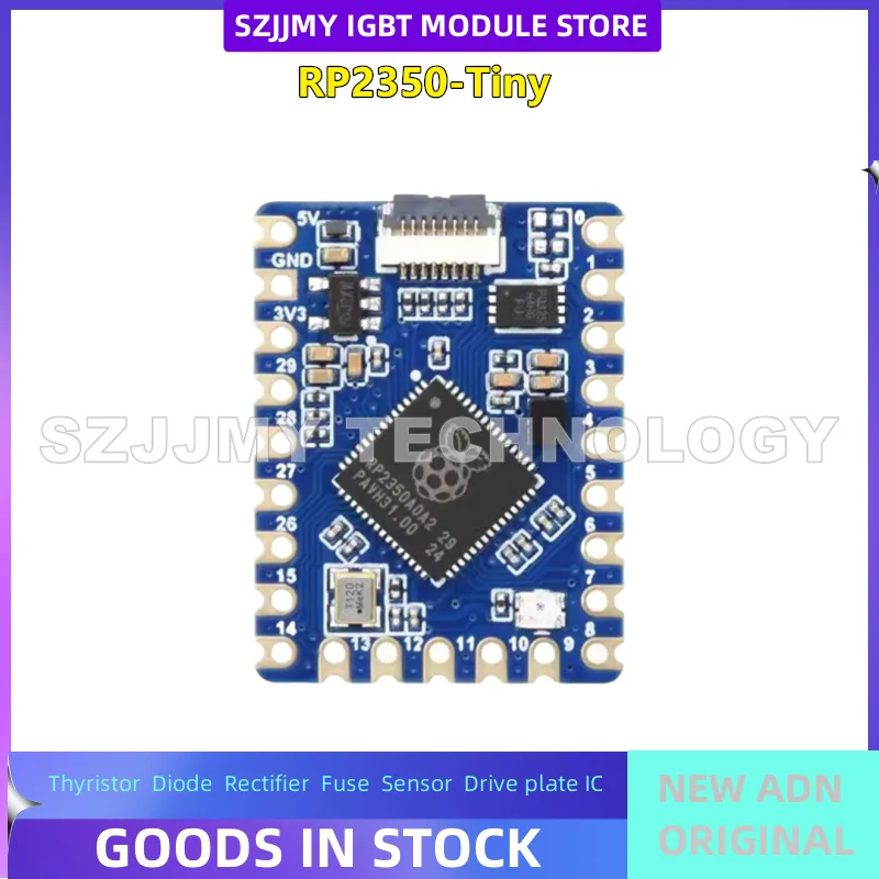 Raspberry Pi RP2350 Piccola mini scheda di sviluppo Dual Core Processore a doppia architettura MicroPython NUOVO ORIGINALE IN MAGAZZINO