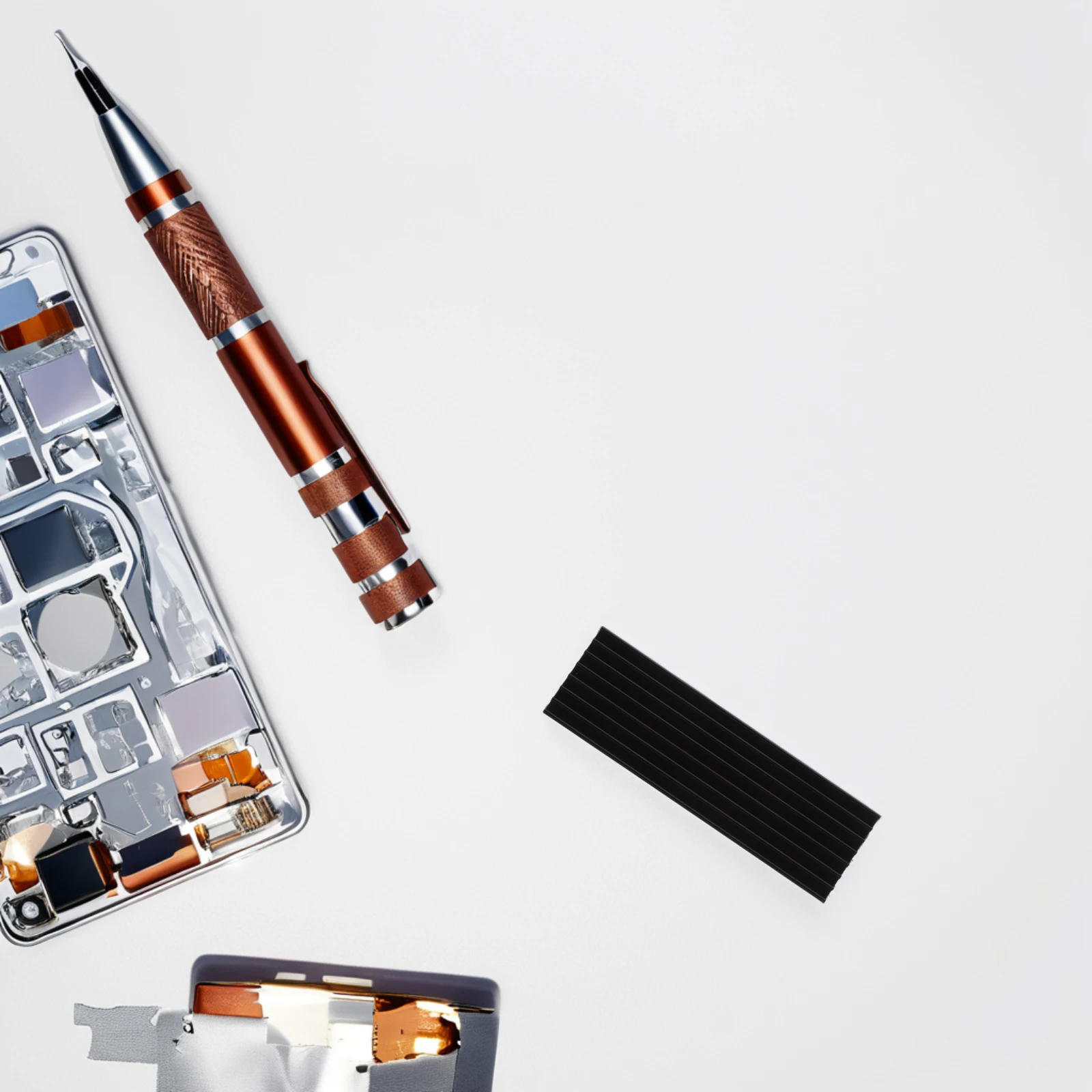 

1 set Hard Drive Heat Sink Cooler for Laptop Computer Mini Hardware Disk Aluminum Dissipation Gaming Set Component