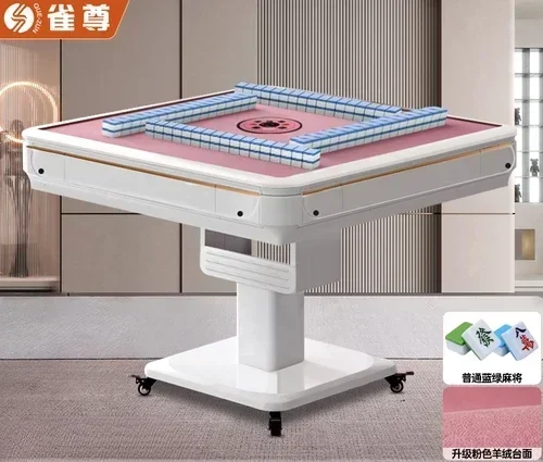 

Mahjong Machine Automatic Household Foldable Dining Table Dual-Use Automatic Mahjong Table
