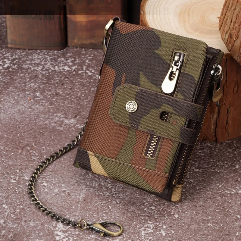 UKF Genuine Leather Men's Wallet Premium Product Real Cowhide Wallets For Man Short Black Wallet Portefeuille Homme Short Purses