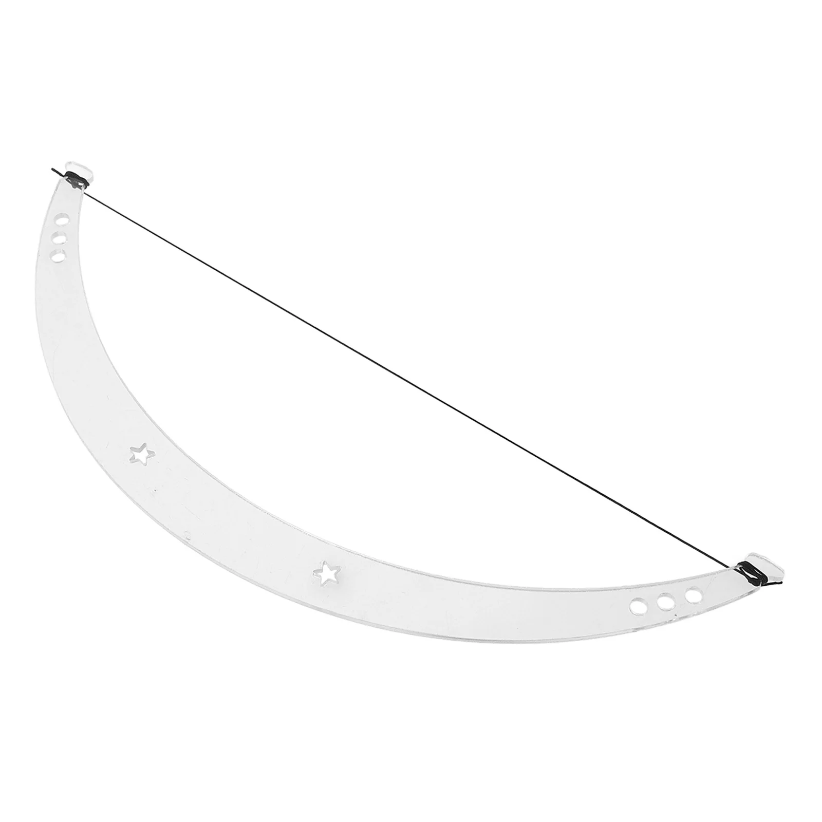 Plantillas reutilizables de plástico transparente, herramienta para dar forma a las cejas, plantillas de molde de maquillaje Diy, suministros de Microblading, 3 uds.