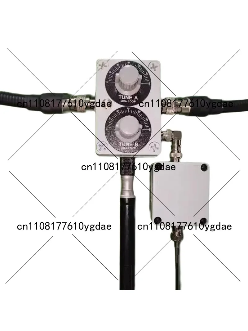 MRA-135 Shortwave Radio Small Loop Antenna 20W, Compatible with HF, FM, VHF, UHF Radio, High-Quality Signal Reception