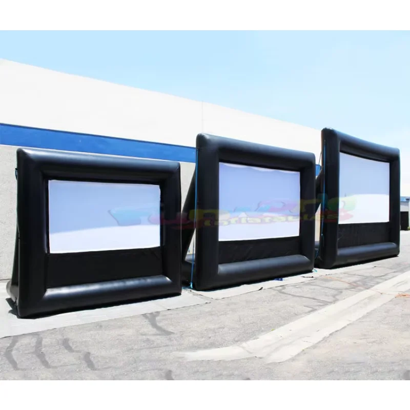 

Outdoor Family Friends 16ft 18ft 20ft Gathering air Cinema Inflatable Projection Movie Screen