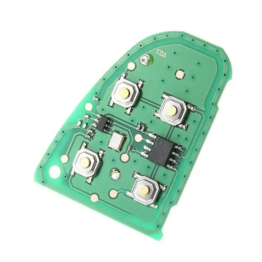 Chiave remota per allarme auto adatta per Jaguar X Tipo XJ XJR 4 pulsanti 433 MHz PARTE serratura porta