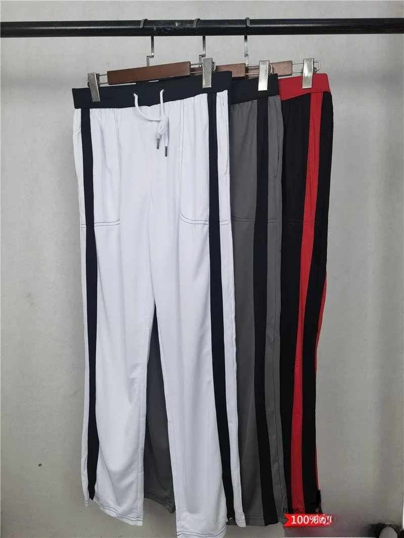 

Мужские тонкие спортивные брюки для активного отдыха весна-лето, быстросохнущие, цветные, для уличных танцев, бега, фитнеса, свободного кроя, длинные...