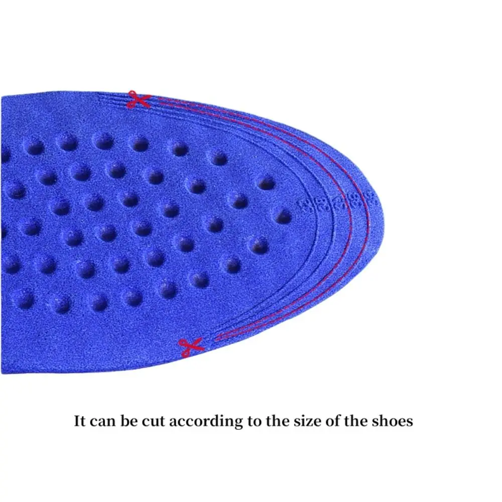 Cuttable Simple Leather Insoles Brown Breathable Leather Shoe Insoles Shock Absorption Shoe Pads Sneaker Boots Pads Men Men