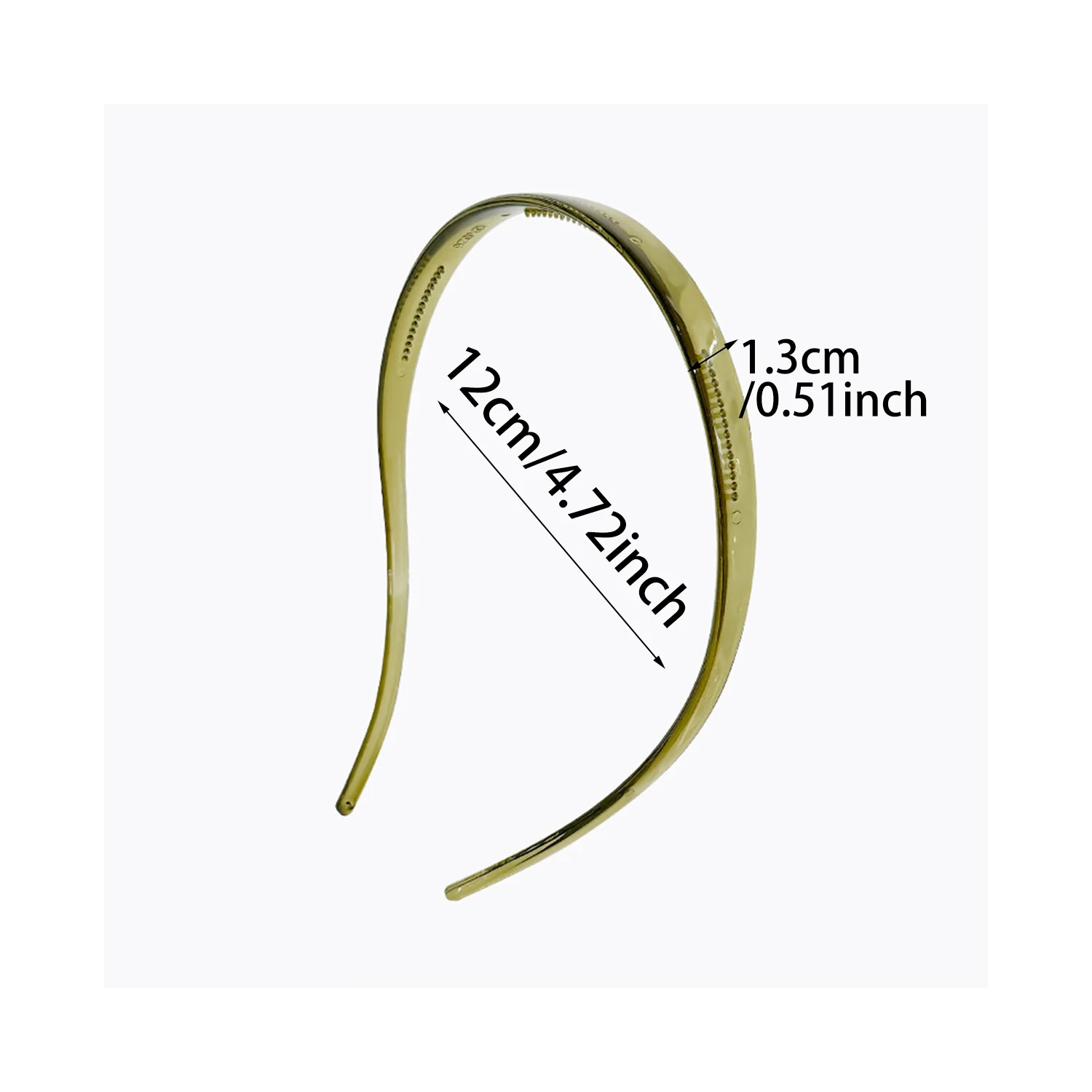 New Trendy Sunglasses Frame Shape Acrylic Hairbands For Women Toothed Headband Anti-slip Hair Hoop Fashion Hair Accessories