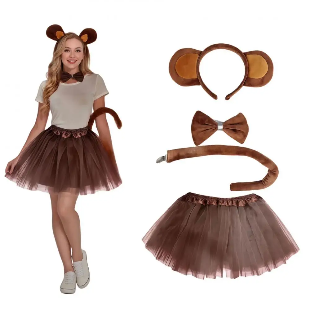 Kit Renne – Serre-Tête, Nœud, Queue et Tutu – photo 2