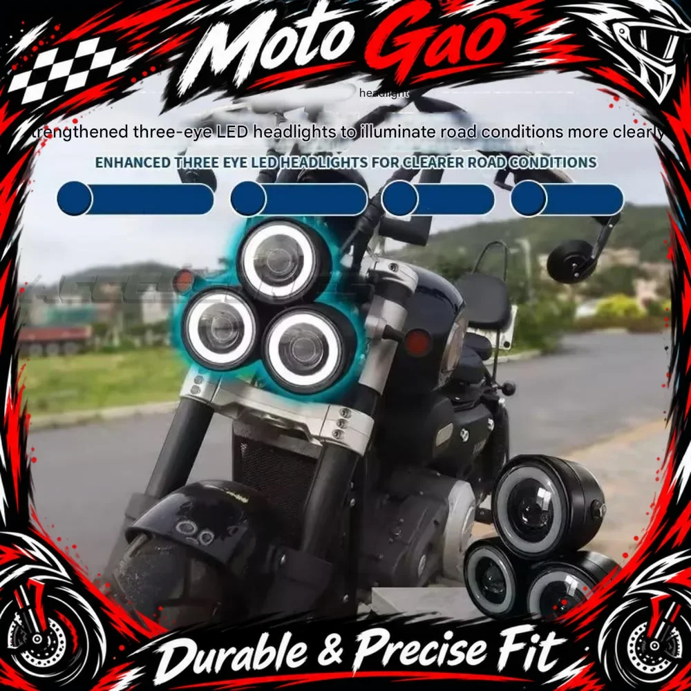 【Precise Fit】For KEEWAY V-CRUISE 125V 302C headlight modification Benda Graystone V-CRUISE 125V 302C
