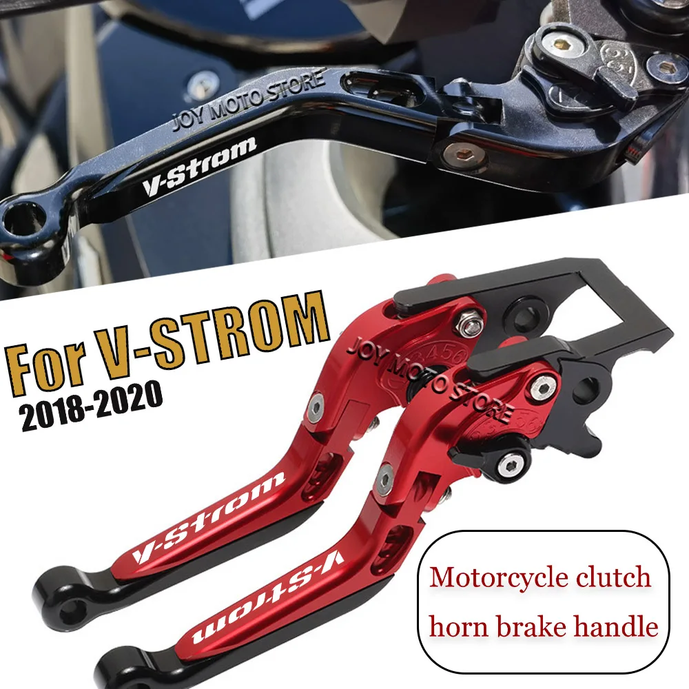 For v strom V-strom  v-strom 2018-2020  Motorcycle Accessories Adjustable Extendable Folding Brake Clutch Levers Handle Grip