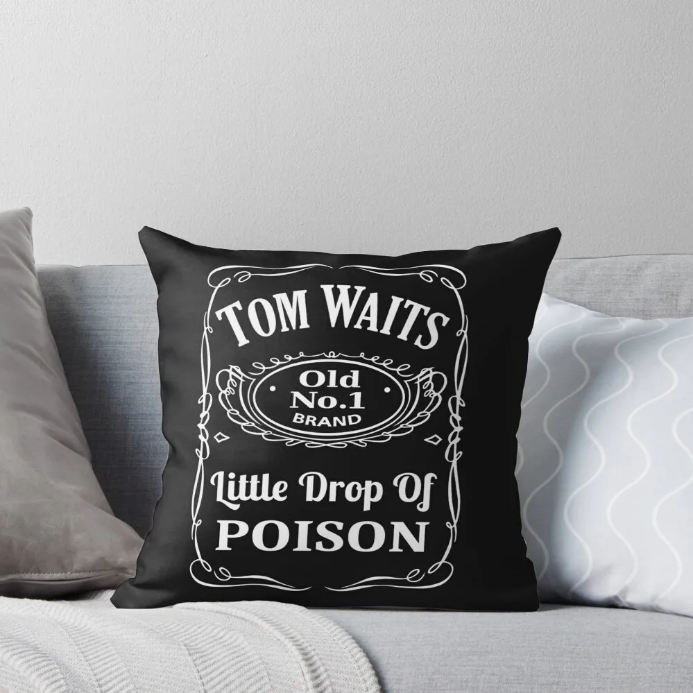 

Tom Waits Throw Pillow Pillow Covers Decorative Cushions For Sofa Pillowcase pillow