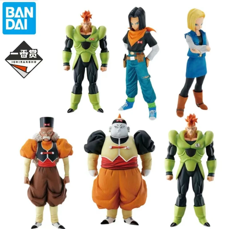 

В наличии 100% оригинальные фигурки Bandai Ichiban Kuji Dragon Ball Z: Ужас роботов, серии №16, 17, 18, 19, 20. Аниме-фигурки, игрушки, модели.