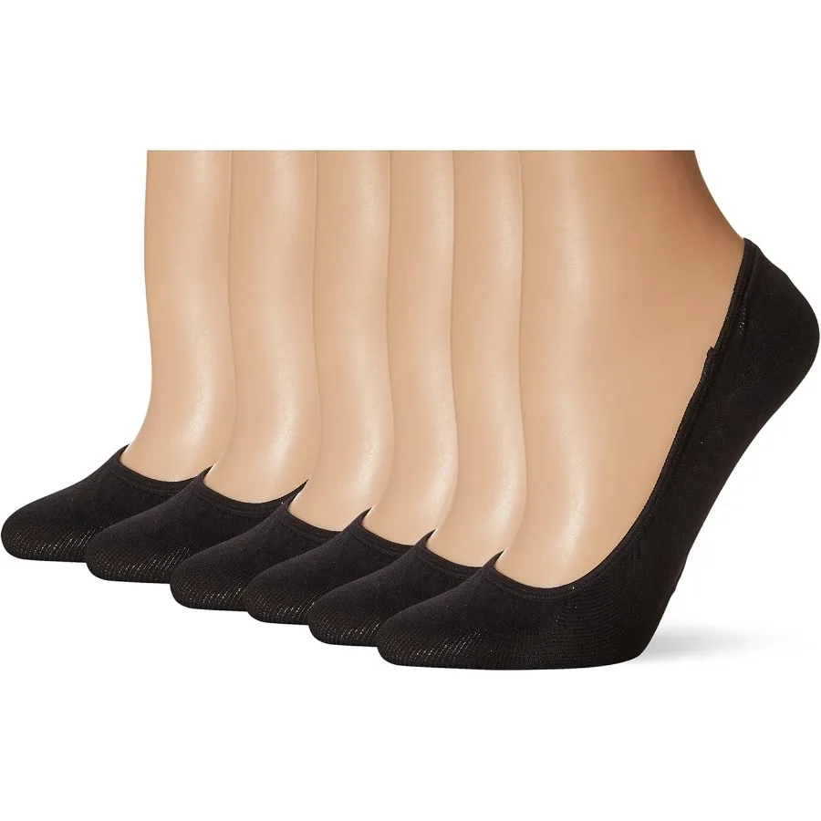 

Women's Padded Low Cut No Show Socks for Everyday Comfort and Seamless Fit in Casual Wear Workout and Office Outfits with Moist
