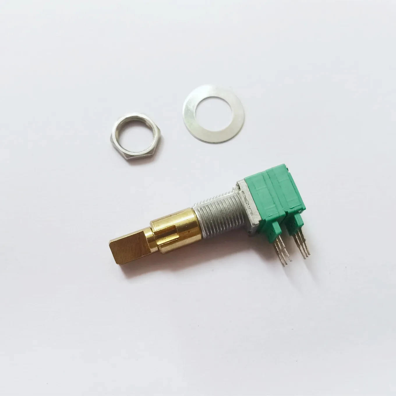 Original new 100% double precision potentiometer R09 TYPE double biaxial A10K car navigation volume sound 6pin (SWITCH)