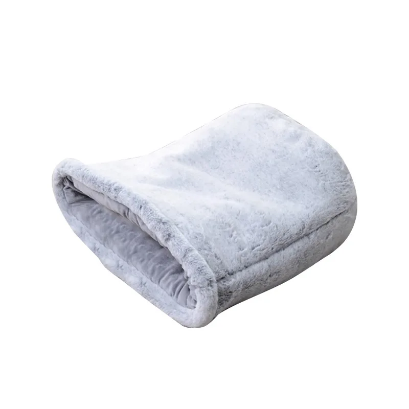 

Pet Cat Sleeping Bag Winter Soft Warm Plush Nest Thickened Sleeping Bag Puppy Kitten Sofa Cushion Set Pet Supplies