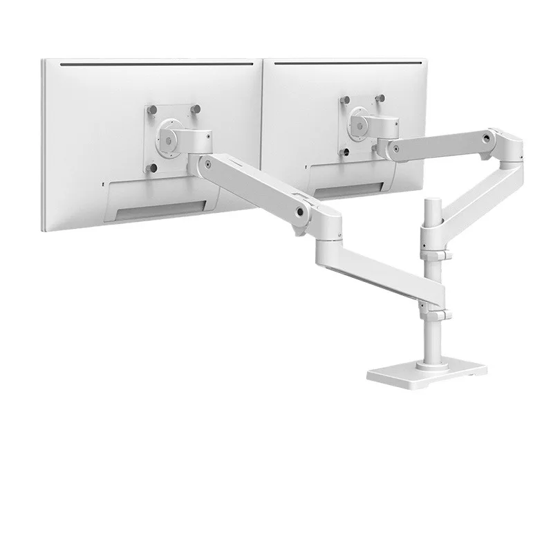 

Superimposed dual-screen dual-arm monitor bracket desktop computer lifting robot arm