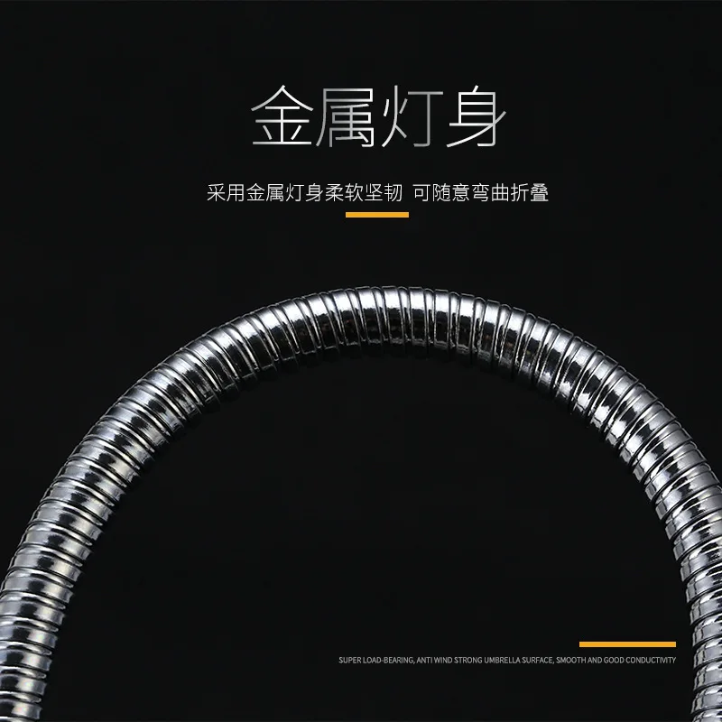 Ультраяркий светодиодный светильник для рыбалки с двойной головкой, лампа для ночной рыбалки для приманки и мостовой рыбалки