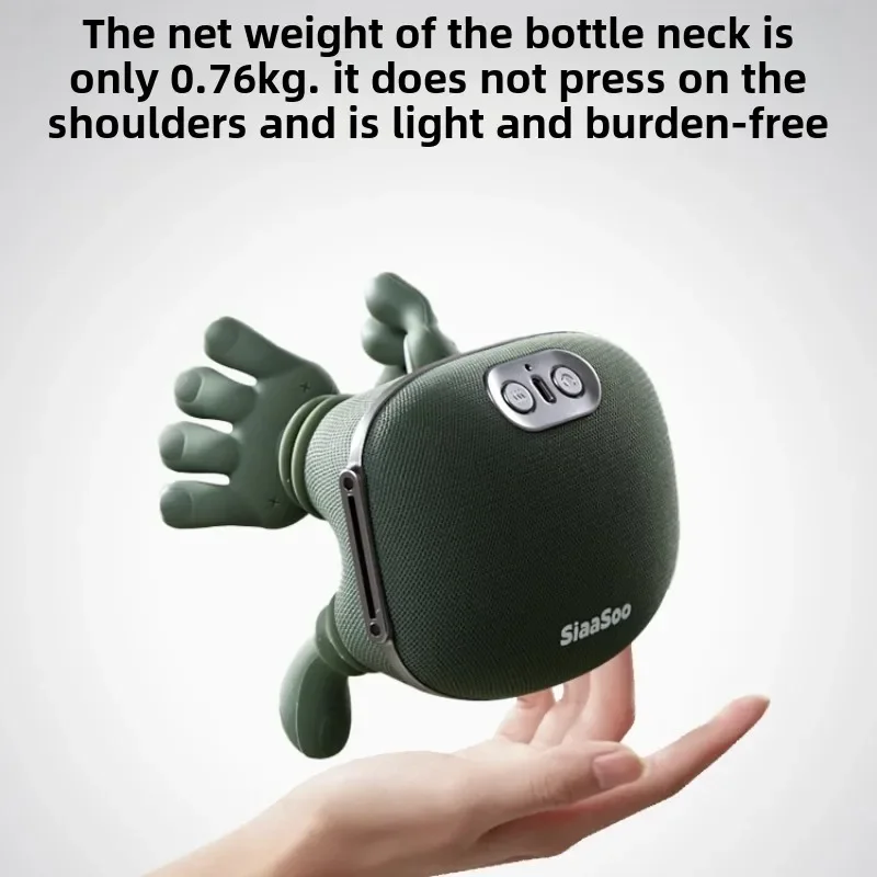 Butterfly Red Light Hot Compress Hand Shoulder and Neck Massager Electric Cervical Massager, Trapezius Muscle Portable Massagers