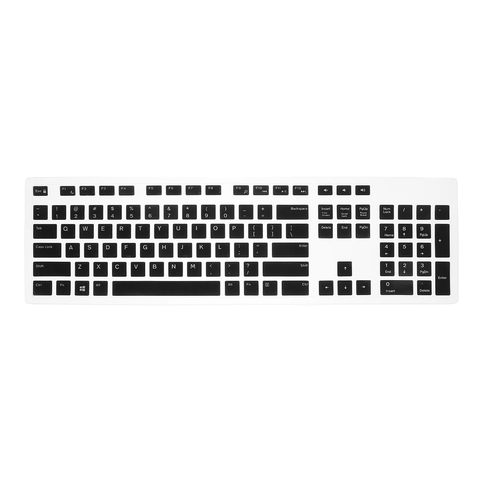 

1Pcs Keyboard Protector Silicone Cover Waterproof Dust Proof Anti-Spill Ultra Thin for Kb216 Km636 Us Layout