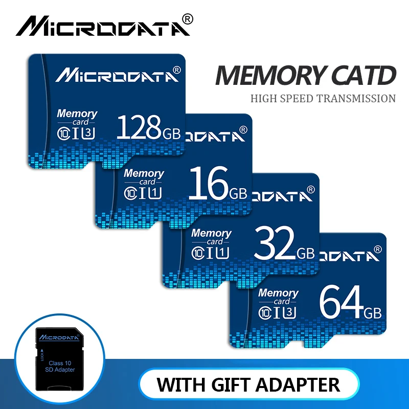 High Speed Memory Cards 8GB 16GB 32GB 64GB Micro tf sd card 128GB 256gb Class 10 UHS-1 flash TF/SD Card Micro memory cards