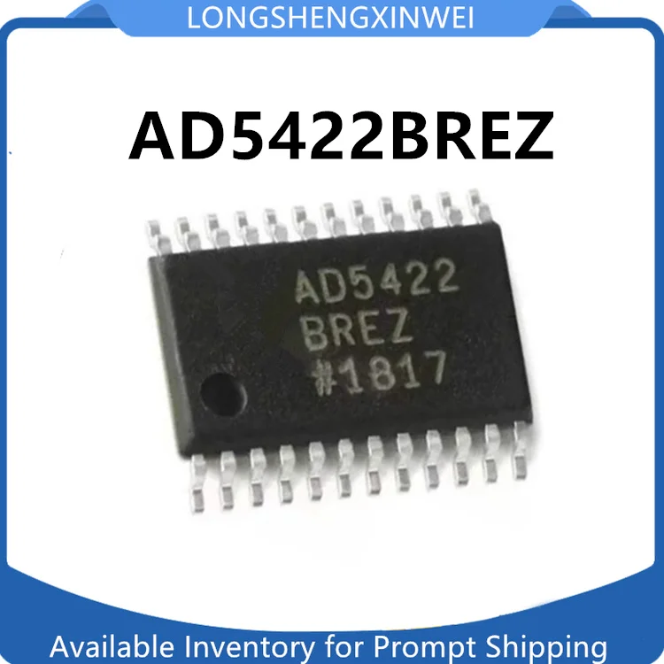 1PCS New Original AD5422BREZ AD5422BREZ-REEL Package HTSSOP-24 Analog-to-digital Conversion Chip DAC in Stock
