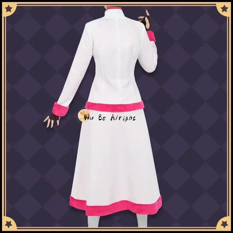 El caso de estudio de Vanitas Jeanne The Hellfire Witch Anime Cosplay disfraz peluca zapatos guantes rodilleras medias Halloween QX1131