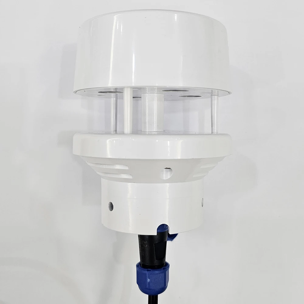 Ultrasonic Wind Speed Wind Direction Sensor Transmitter 360-Degree Integrated Weather Station Meter 5V Power