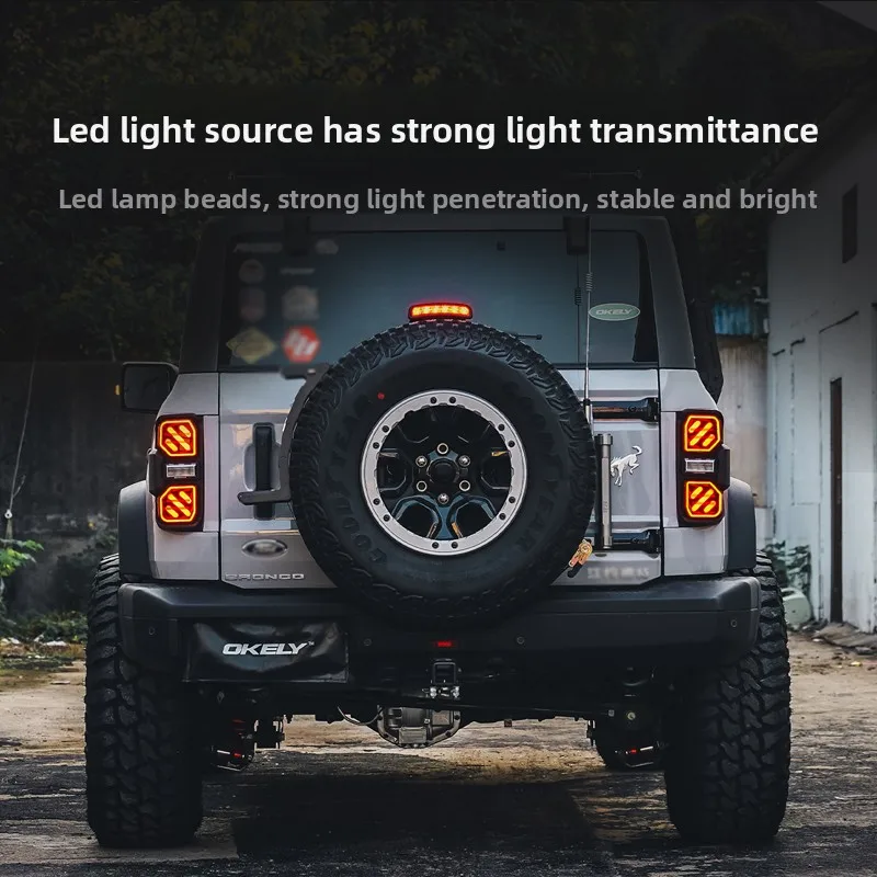 

NEW Taillight LED Light Source Non-destructive Installation Bronco Suitable for Raptor Turn Signal Off-road