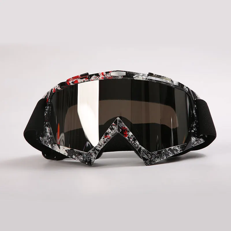 Off-road Motocross Motorcycle Vehicle Glasses Riding Cycling Windproof Skiing Goggles for Boys and Girls Outdoor Ski Mask