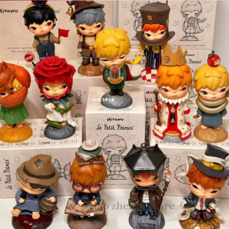 Genuine Hirono×Le Petit Prince Series Anime Figures Cute Aviator Collectible Toys King Model Figures Room Ornaments Gift ﻿ ﻿ ﻿ ﻿