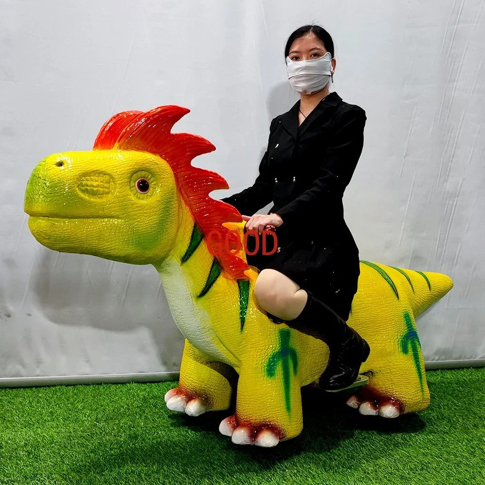 Simulation Dinosaurier Elektroauto quadratisches Reitbatterieauto