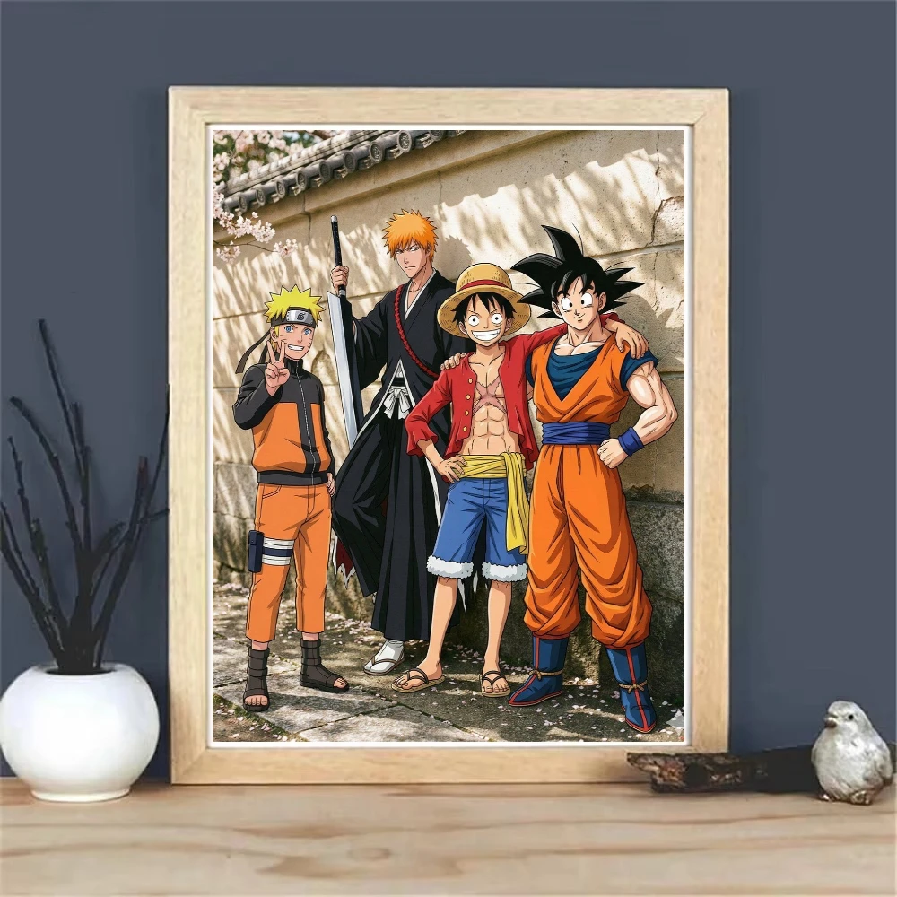 Oil Painting Classic Anime Character By Number DIY Wall Decor for Living Room Bedroom Home Decor Gift No Frame