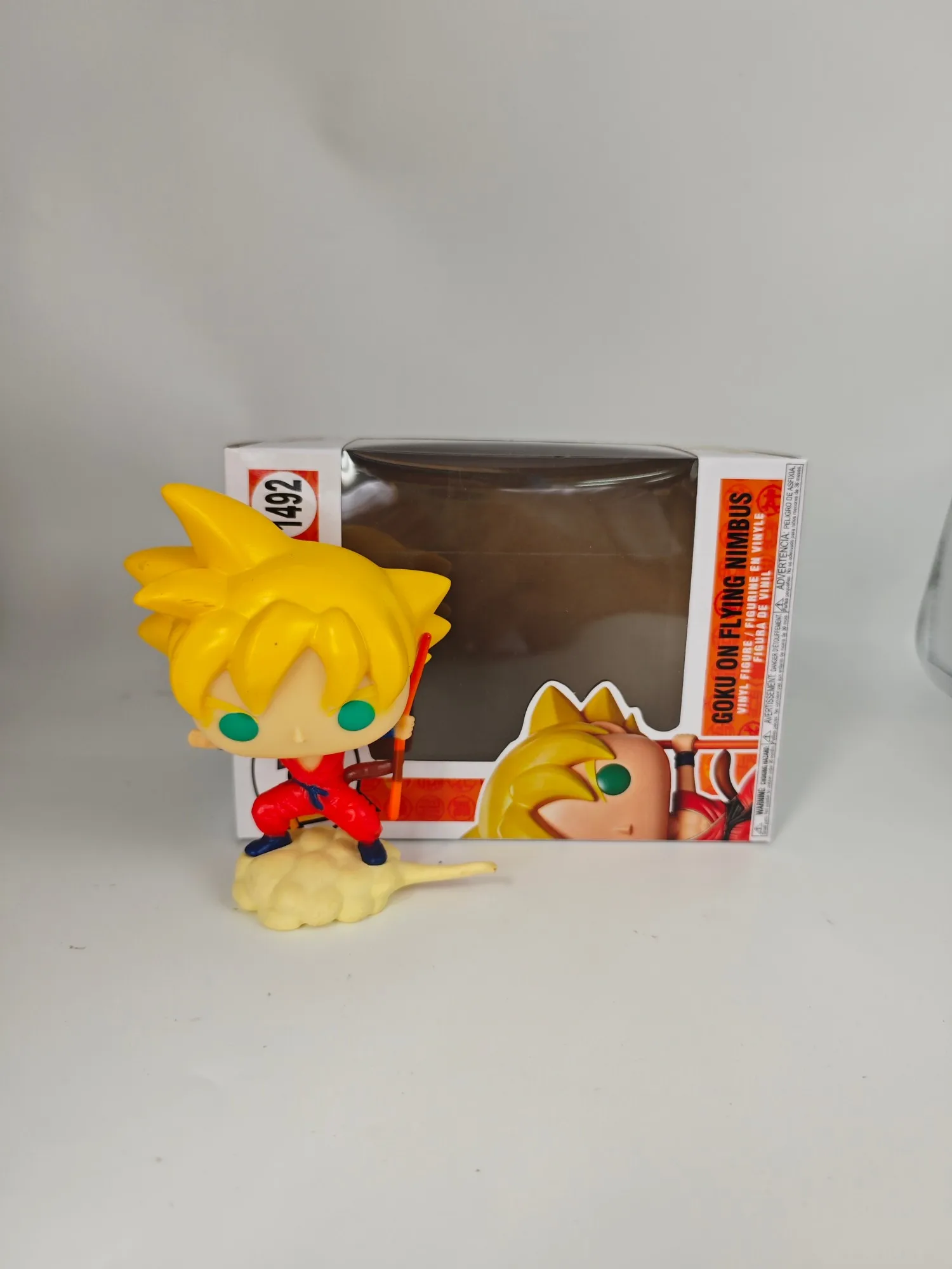 POP figure Dragon Ball Figure Goku on Flying Nimbus Vinyl Collectible Anime Model Toy Desktop Decoration Gift - view 3