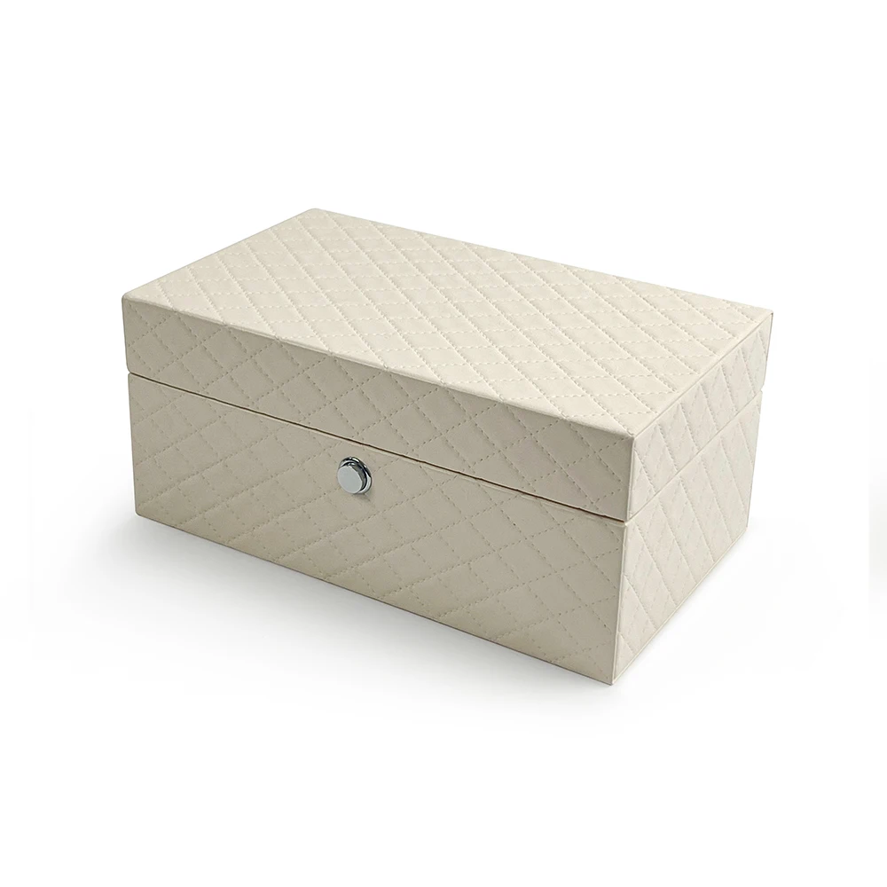 

Wholesales Custom Jewelry Box with Removable Velvet Inner Customized logo Wooden Jewelry Storage Box with Mirror