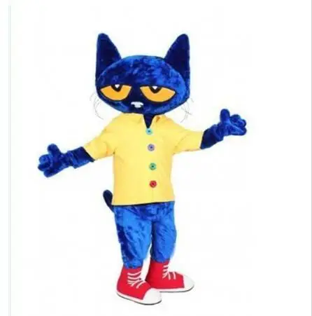 Costume de mascotte de fête de chat adulte, robe de paupières de Noël, costume d'Halloween, soleil libre, nouveau