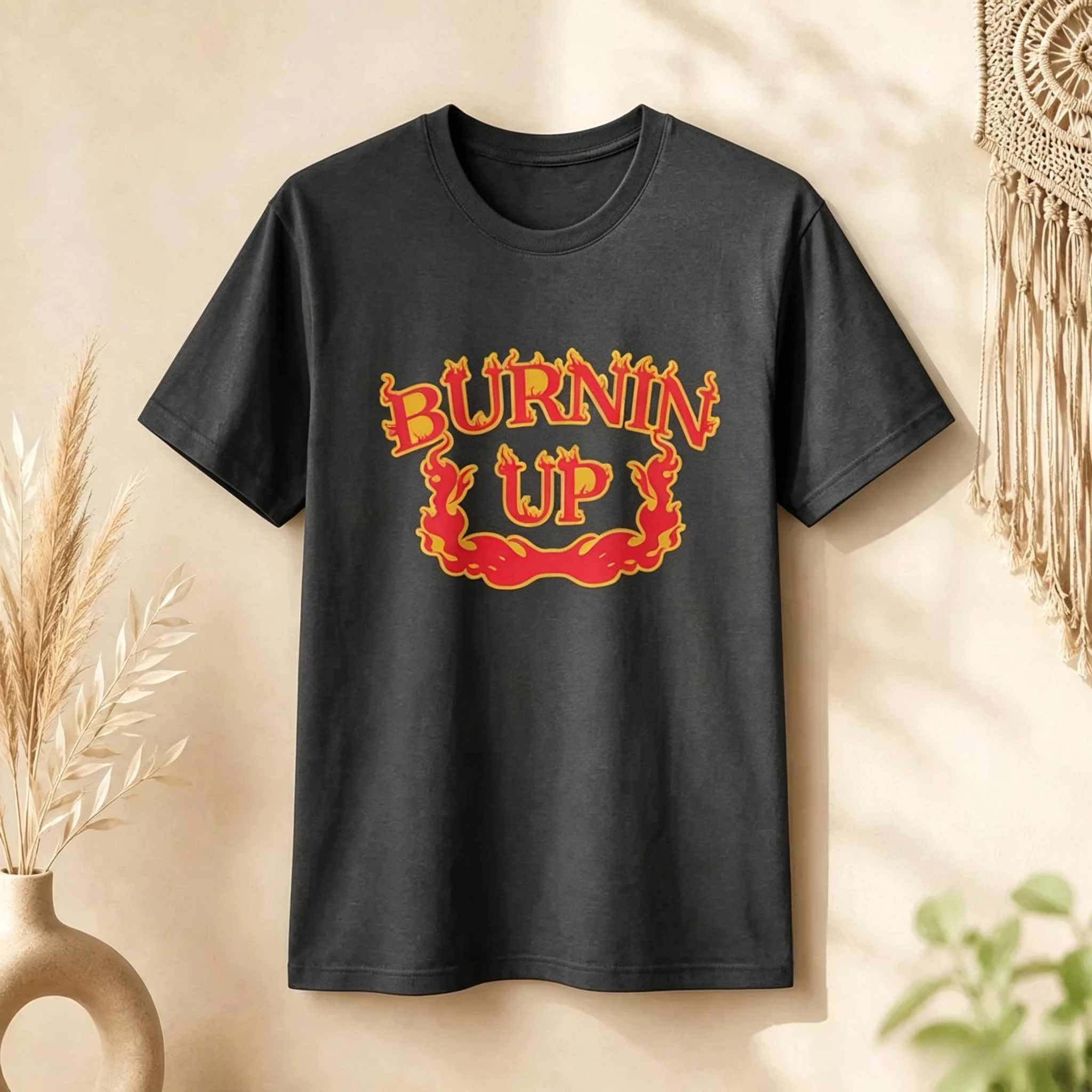 Jonas Brothers The Burning Up Tour T-Shirt Burnin Up Tee 2000er Pop Rock Fan Geschenk Hochwertige Y2K Streetwear für Männer und Frauen – Detail 12