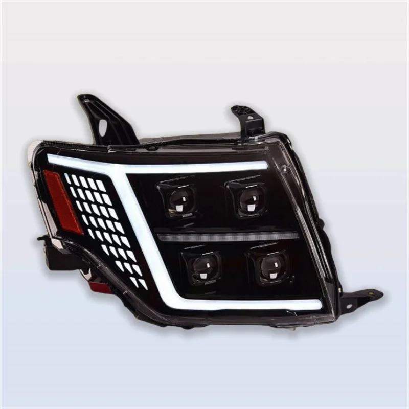 

For LED Headlight For Mitsubishi Pajero V93 V97 Headlight Assembly V87 Modified Flow Steering Day Running Light Car Accessories