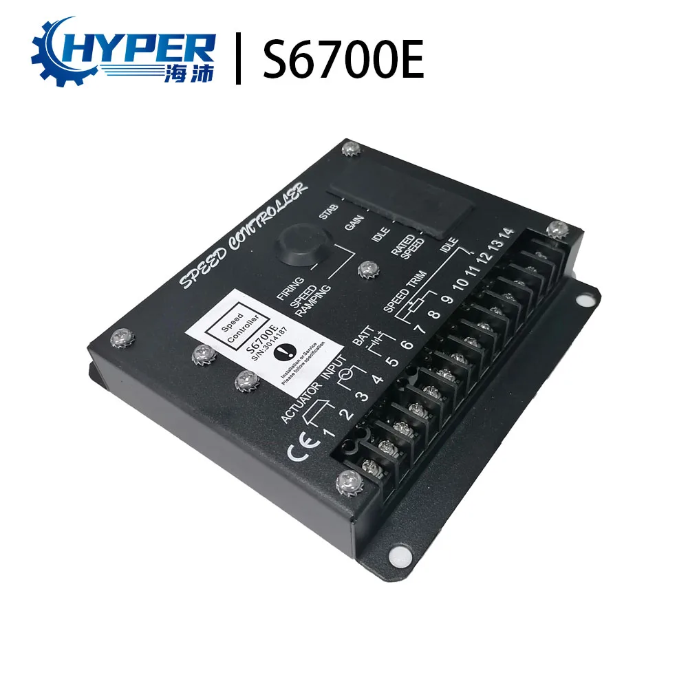 

S6700E Speed Control Unit Engine Governor Controller for Diesel Generator Genset Electronic Speed Control Board