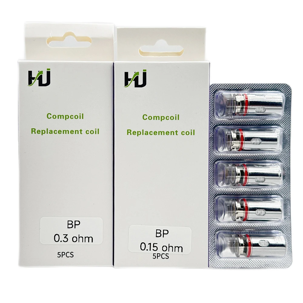 HJS BP Coil 0.15ohm 0.3ohm 0.6ohm 1.0ohm BP60 BP80 Rhea X Kit Huracan Onixx BP Series Tank replacement coil - gallery image 4
