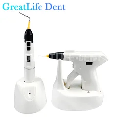 GreatLife Dent Dental bezprzewodowy Gutta Percha zestaw do systemu obturacji System Endo do obturacji/endodontyczne pióro do obturacji/igła do pistoletu