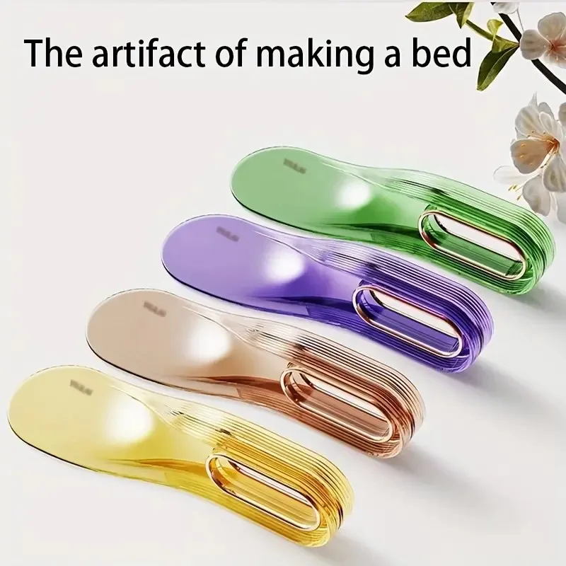 Home Bed Lift Handle, Bed Sheet Organizer, Plastic Durable Bed Sheet Replacement Assistant, Bedding Cover Replacement Organizer