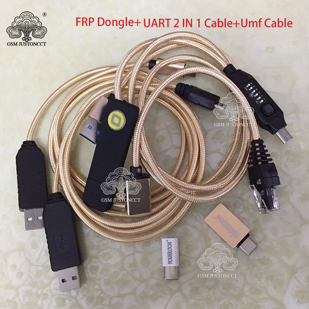 

2025 Newest sales ORIGINAL Octopus FRP tool/Octoplus FRP dongle+ Octoplus FRP USB UART 2 IN 1 Cable+ALL BOOT Cable for Samsung