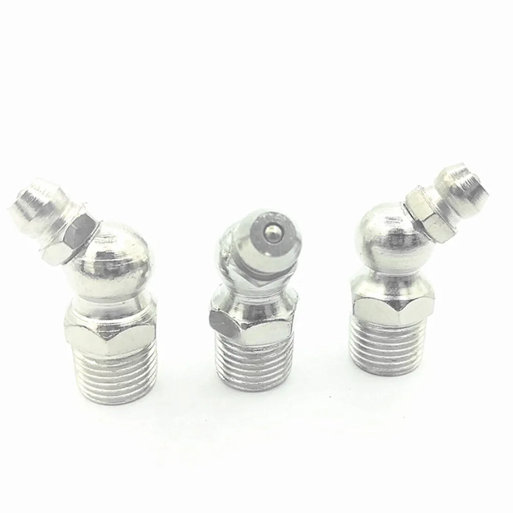 

1Set Grease Fitting Kit Assorted Stainless Steel Lubricating Screw Nozzles for Bearing Maintenance Grease Nipples Assorted Sizes