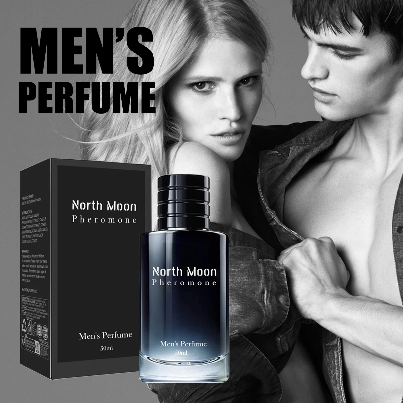 50ml Original Gradients Hombre Perfume Lasting Strong Masculine Men Taste Strong Spicy Pheromone Cologne Body Spray