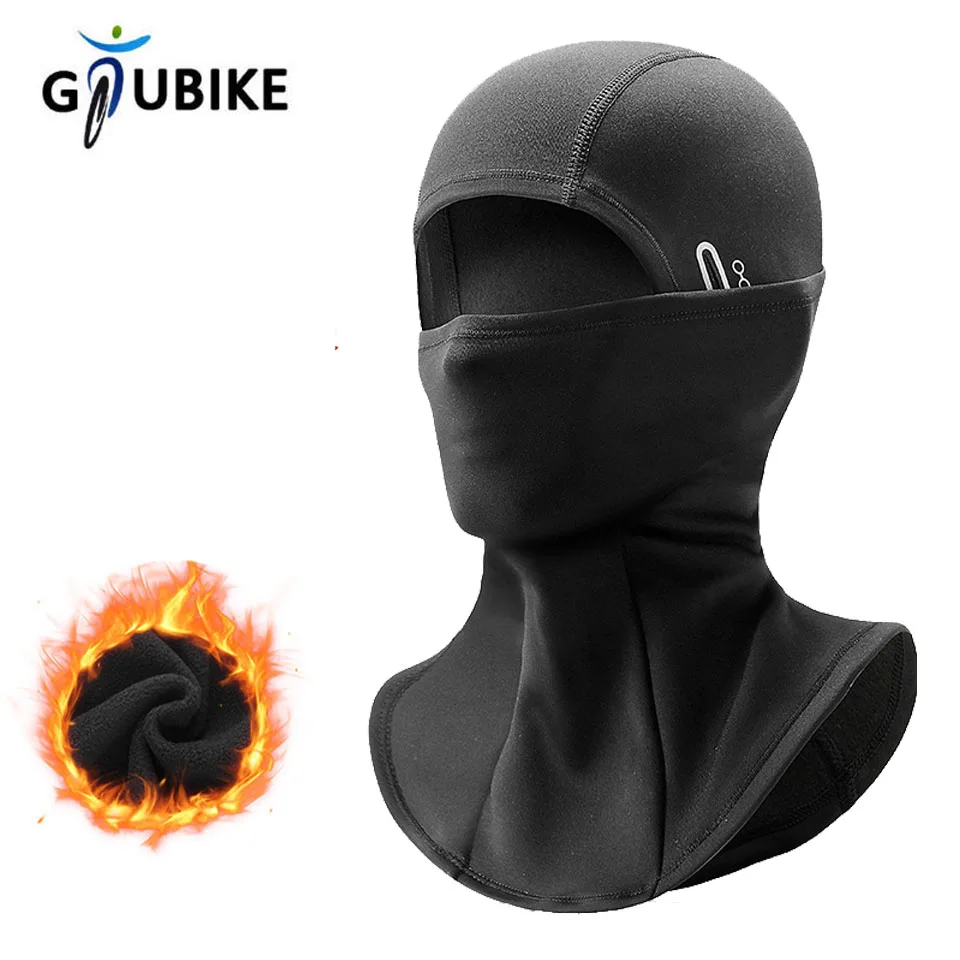 GTUBIKE Winter Cycling Mask Fleece Thermal Keep Warm Windproof Cycling Face Mask Balaclava Ski Mask Fishing Skiing Hat Headwear