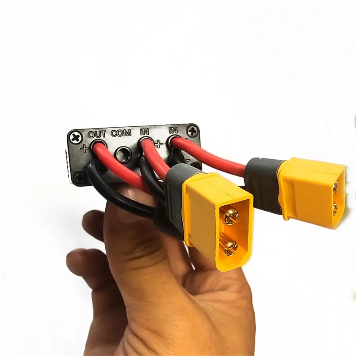 40A Dual Battery Parallel Module Discharges Simultaneously to Increase Current for Electric Bike Scooter Aluminum Alloy
