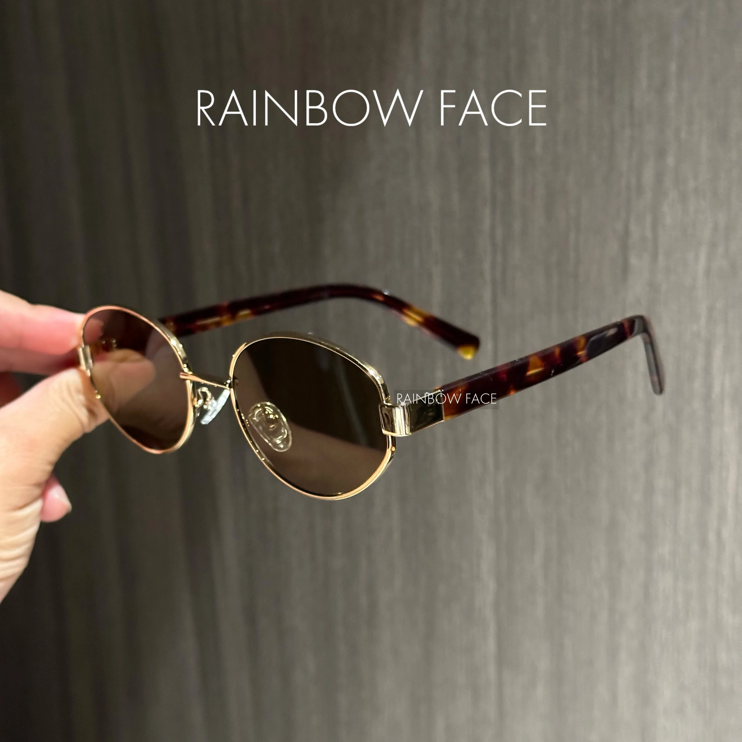 

Vintage Cat Eye Sunglasses For Women Copper Alloy Frame UV400 Protection Fashion Outdoor Eyewear
