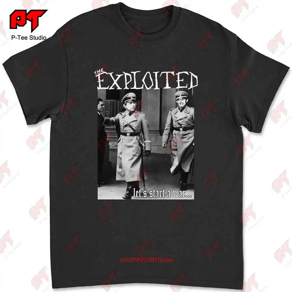 New The Exploited Band Cotton Black Men All Size T Shirt Bc1087 X9E4