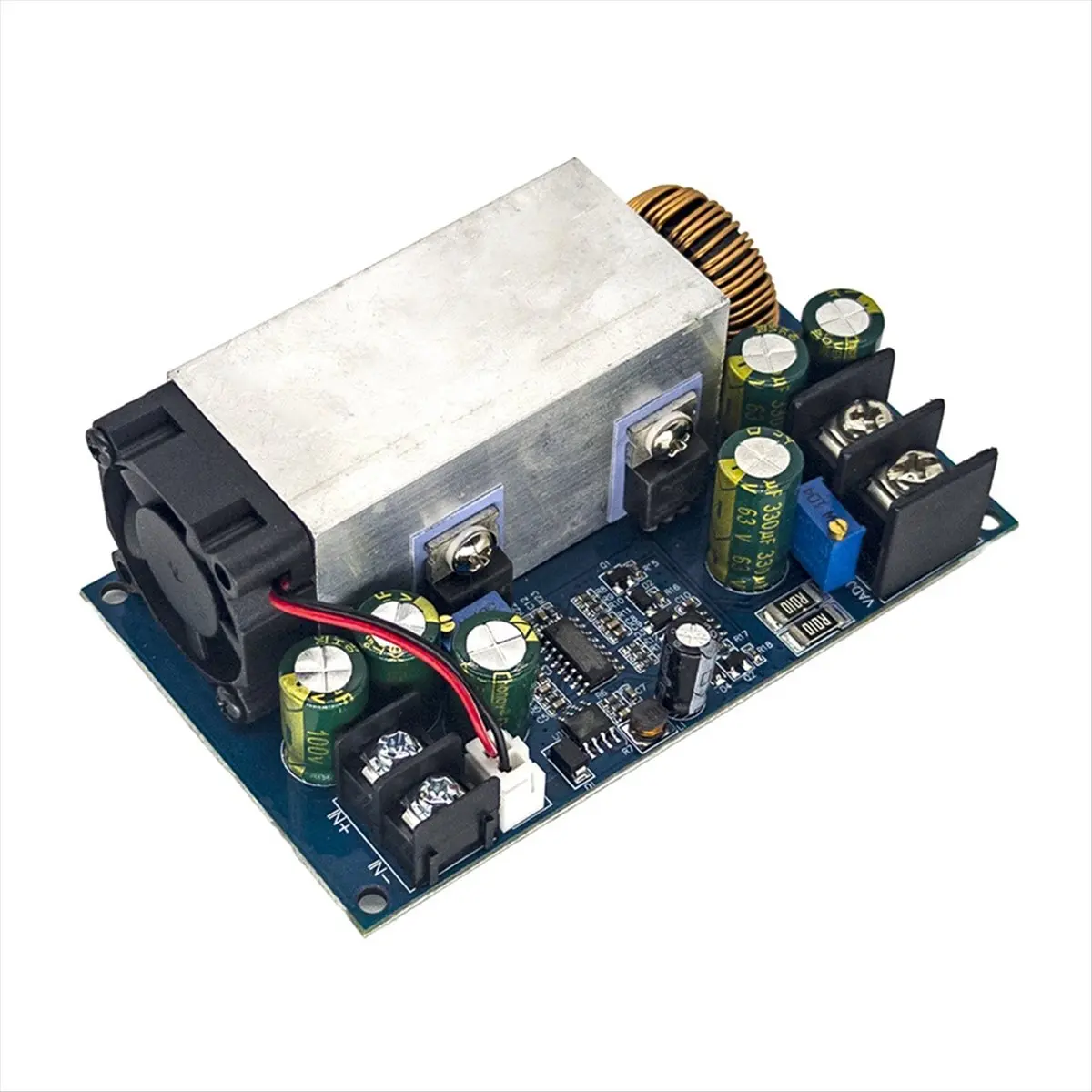 A40I 600W 25A CC CV Adjustable Power Supply Module LED Driver DC-DC Converter Voltage Regulator Module 12-75V to 2.5-60V