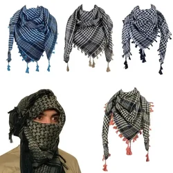 Shemagh Tacticals Desert Scarf BreathableKeffiyeh Scarf Wrap for Men And Women Desert Head Neck Scarf Unisex